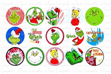 Free Printable Grinch Labels